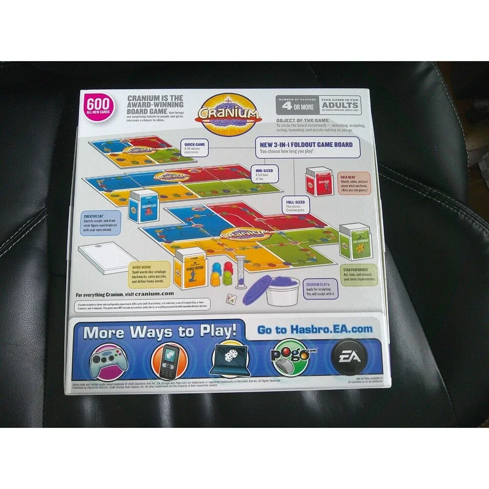 VTG Cranium Board Game Original Edition New  Family Party Game 1998